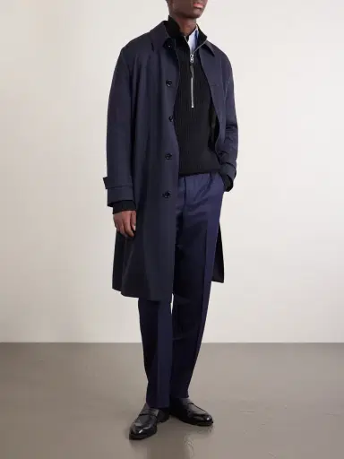 dunhill Tapered Wool Trousers - Men | Thumbnail 2 dunhill Tapered Wool Trousers - Men | Thumbnail 2