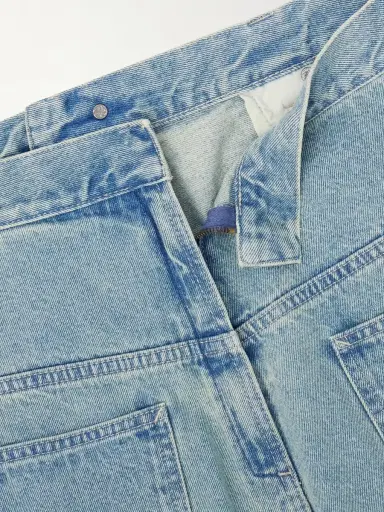 Vetements Back-To-Front Wide-Leg Jeans - Men | Thumbnail 6 Vetements Back-To-Front Wide-Leg Jeans - Men | Thumbnail 6