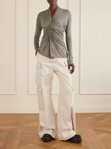 Rick Owens Jumbo Belas Cotton-blend Wide-leg Cargo Pants | Thumbnail 2 Rick Owens Jumbo Belas Cotton-blend Wide-leg Cargo Pants | Thumbnail 2