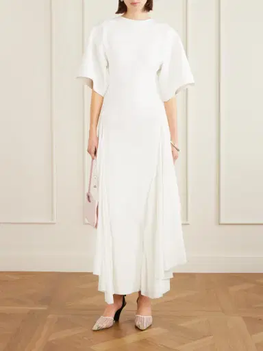Jacquemus Mistral Draped Knitted Maxi Dress | Thumbnail 2 Jacquemus Mistral Draped Knitted Maxi Dress | Thumbnail 2
