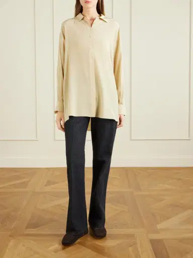 The Row Leo Shearling-lined Suede Loafers | Thumbnail 2 The Row Leo Shearling-lined Suede Loafers | Thumbnail 2