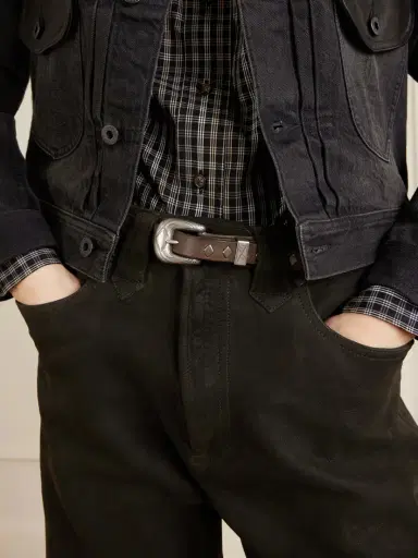 RRL Aria Embellished Leather Belt | Thumbnail 2 RRL Aria Embellished Leather Belt | Thumbnail 2