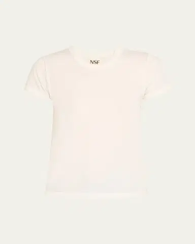 NSF Clothing Alessi Shrunken Fine Jersey T-Shirt | Thumbnail 1 NSF Clothing Alessi Shrunken Fine Jersey T-Shirt | Thumbnail 1
