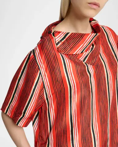 Proenza Schouler Amira Stripe Silk Top | Thumbnail 9 Proenza Schouler Amira Stripe Silk Top | Thumbnail 9