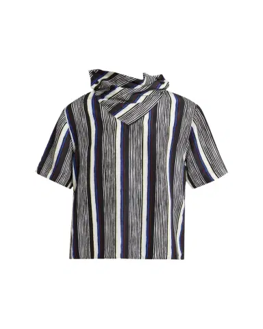 Proenza Schouler Amira Stripe Silk Top | Thumbnail 1 Proenza Schouler Amira Stripe Silk Top | Thumbnail 1