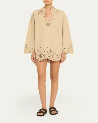Etoile Isabel Marant Sherazade Long-Sleeve Tunic Dress | Thumbnail 2 Etoile Isabel Marant Sherazade Long-Sleeve Tunic Dress | Thumbnail 2