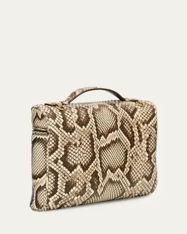 Bottega Veneta Bang Bang Python Top-Handle Bag | Thumbnail 3 Bottega Veneta Bang Bang Python Top-Handle Bag | Thumbnail 3