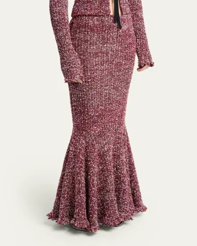 Proenza Schouler Colette Flared Knit Maxi Skirt | Thumbnail 4 Proenza Schouler Colette Flared Knit Maxi Skirt | Thumbnail 4