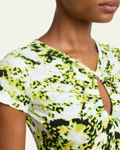 Proenza Schouler White Label Neolani Printed Jersey Maxi Dress | Thumbnail 5 Proenza Schouler White Label Neolani Printed Jersey Maxi Dress | Thumbnail 5