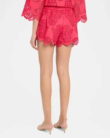 Cara Cara Trish Embroidered Pull-On Shorts | Thumbnail 9 Cara Cara Trish Embroidered Pull-On Shorts | Thumbnail 9