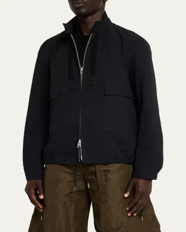 sacai Men's Nylon Flap-Pocket Jacket | Thumbnail 4 sacai Men's Nylon Flap-Pocket Jacket | Thumbnail 4