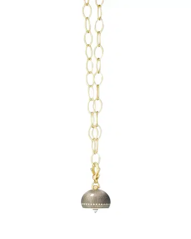 Paul Morelli 18K Enameled Meditation Bell Pendant | Thumbnail 1 Paul Morelli 18K Enameled Meditation Bell Pendant | Thumbnail 1