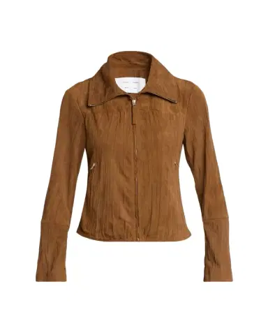 Proenza Schouler White Label Tarin Textured Suede Jacket | Thumbnail 1 Proenza Schouler White Label Tarin Textured Suede Jacket | Thumbnail 1