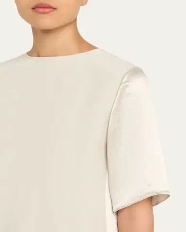 Maria McManus Mixed-Media Short-Sleeve Midi T-Shirt Dress | Thumbnail 5 Maria McManus Mixed-Media Short-Sleeve Midi T-Shirt Dress | Thumbnail 5