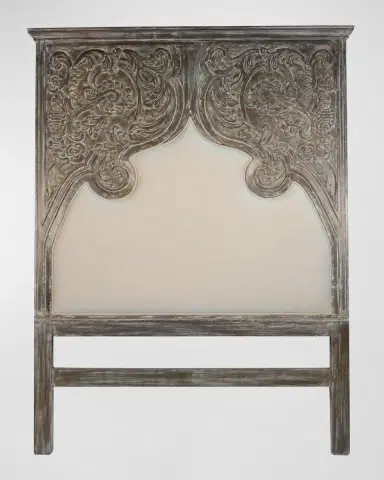 Peninsula Home Collection Erlina Carved Queen Headboard | Thumbnail 2 Peninsula Home Collection Erlina Carved Queen Headboard | Thumbnail 2