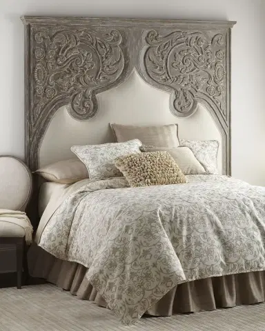 Peninsula Home Collection Erlina Carved Queen Headboard | Thumbnail 1 Peninsula Home Collection Erlina Carved Queen Headboard | Thumbnail 1