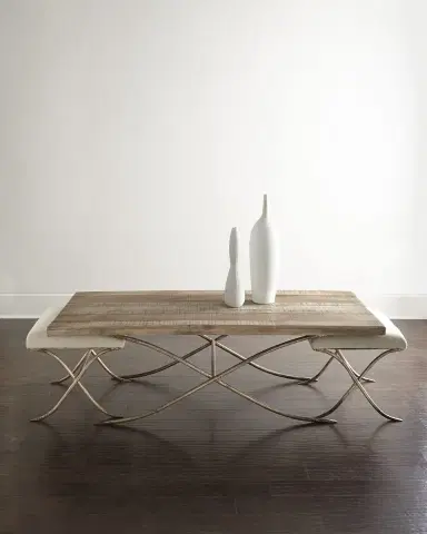 Peninsula Home Collection Kye Coffee Table with Two Stools | Thumbnail 1 Peninsula Home Collection Kye Coffee Table with Two Stools | Thumbnail 1