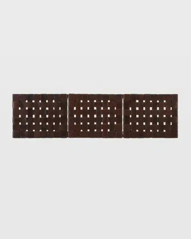 Peninsula Home Collection Hildago Woven Leather Bench | Thumbnail 2 Peninsula Home Collection Hildago Woven Leather Bench | Thumbnail 2