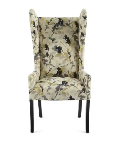 Peninsula Home Collection Maha Sapphire Wingback Chair | Thumbnail 3 Peninsula Home Collection Maha Sapphire Wingback Chair | Thumbnail 3