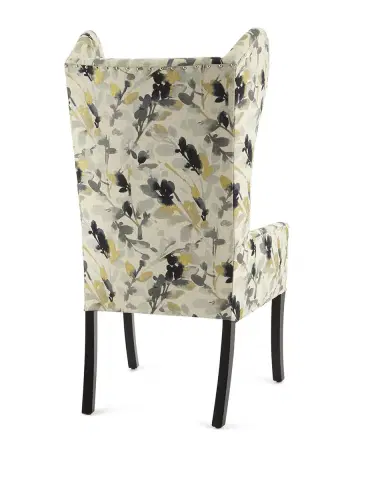 Peninsula Home Collection Maha Sapphire Wingback Chair | Thumbnail 4 Peninsula Home Collection Maha Sapphire Wingback Chair | Thumbnail 4