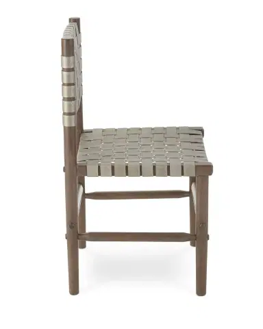 Peninsula Home Collection Arno Leather Dining Side Chair | Thumbnail 2 Peninsula Home Collection Arno Leather Dining Side Chair | Thumbnail 2