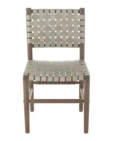 Peninsula Home Collection Arno Leather Dining Side Chair | Thumbnail 1 Peninsula Home Collection Arno Leather Dining Side Chair | Thumbnail 1