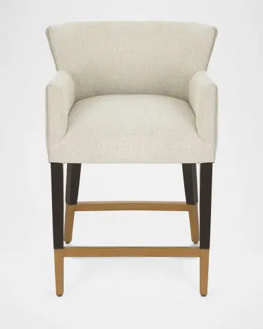 Peninsula Home Collection Stormi Upholstered Bar Stool, 30" | Thumbnail 3 Peninsula Home Collection Stormi Upholstered Bar Stool, 30" | Thumbnail 3