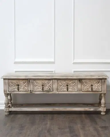 Peninsula Home Collection Carmen Carved Drawer Console | Thumbnail 2 Peninsula Home Collection Carmen Carved Drawer Console | Thumbnail 2