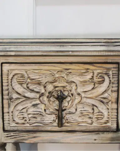Peninsula Home Collection Carmen Carved Drawer Console | Thumbnail 5 Peninsula Home Collection Carmen Carved Drawer Console | Thumbnail 5