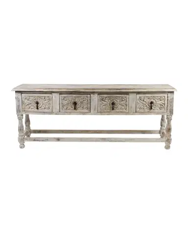 Peninsula Home Collection Carmen Carved Drawer Console | Thumbnail 1 Peninsula Home Collection Carmen Carved Drawer Console | Thumbnail 1