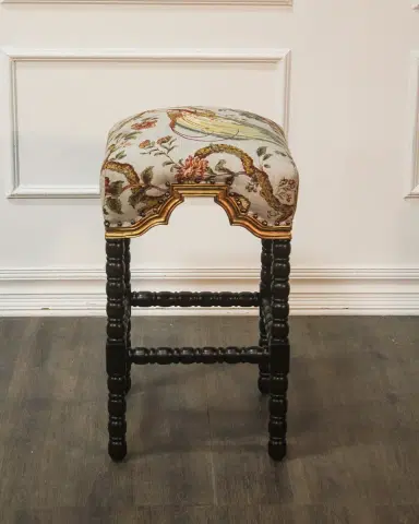 Peninsula Home Collection San Marco Upholstered Bar Stool - 30" | Thumbnail 2 Peninsula Home Collection San Marco Upholstered Bar Stool - 30" | Thumbnail 2