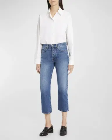 The Row Sisilia Collared Cotton Shirt | Thumbnail 2 The Row Sisilia Collared Cotton Shirt | Thumbnail 2