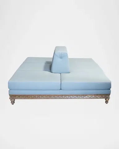 Peninsula Home Collection Gemini Vegan Leather Double-Sided Sofa, 98" | Thumbnail 2 Peninsula Home Collection Gemini Vegan Leather Double-Sided Sofa, 98" | Thumbnail 2