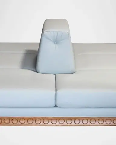 Peninsula Home Collection Gemini Vegan Leather Double-Sided Sofa, 98" | Thumbnail 7 Peninsula Home Collection Gemini Vegan Leather Double-Sided Sofa, 98" | Thumbnail 7