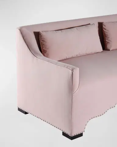 Peninsula Home Collection Adeline Velvet Sofa, 74" | Thumbnail 4 Peninsula Home Collection Adeline Velvet Sofa, 74" | Thumbnail 4