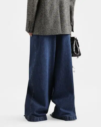 Dolce & Gabbana Pleated Wide-Leg Denim Jeans | Thumbnail 3 Dolce & Gabbana Pleated Wide-Leg Denim Jeans | Thumbnail 3