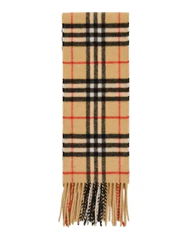 Burberry Check Cashmere Scarf | Thumbnail 1 Burberry Check Cashmere Scarf | Thumbnail 1