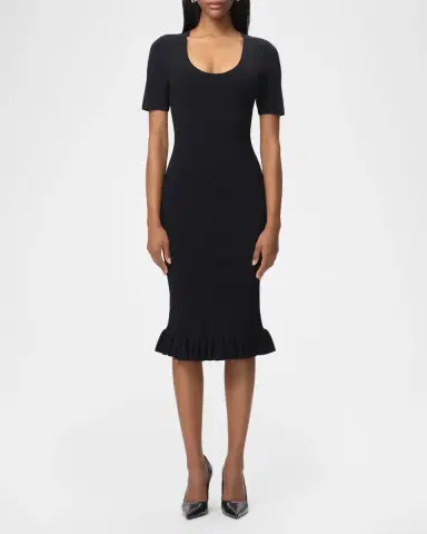 Hervé Léger The Cosette Midi Dress | Thumbnail 2 Hervé Léger The Cosette Midi Dress | Thumbnail 2