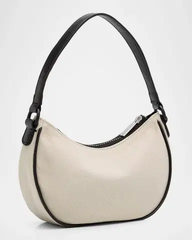 Off-White Girl's Rhinestone Logo Hobo Bag | Thumbnail 2 Off-White Girl's Rhinestone Logo Hobo Bag | Thumbnail 2