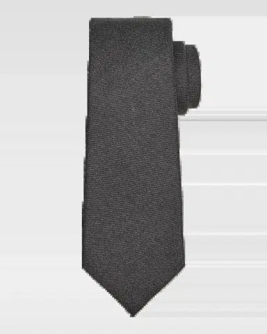 Kiton Men 's Solid Wool 7-Fold Tie | Thumbnail 2 Kiton Men 's Solid Wool 7-Fold Tie | Thumbnail 2