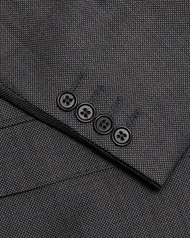 Emporio Armani Men's Wool Micro-Print Two-Piece Suit | Thumbnail 7 Emporio Armani Men's Wool Micro-Print Two-Piece Suit | Thumbnail 7
