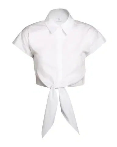 Adam Lippes Mila Cotton Poplin Tie Crop Button-Down Top | Thumbnail 1 Adam Lippes Mila Cotton Poplin Tie Crop Button-Down Top | Thumbnail 1