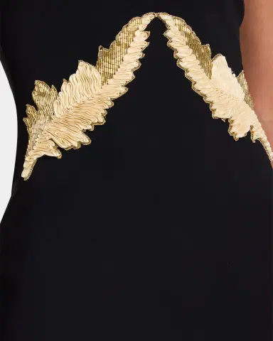 Chiara Boni La Petite Robe Yanar Beaded Mermaid Halter Gown | Thumbnail 15 Chiara Boni La Petite Robe Yanar Beaded Mermaid Halter Gown | Thumbnail 15