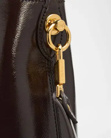 Dolce & Gabbana Vittoria Glossy Leather Crossbody Bag | Thumbnail 10 Dolce & Gabbana Vittoria Glossy Leather Crossbody Bag | Thumbnail 10