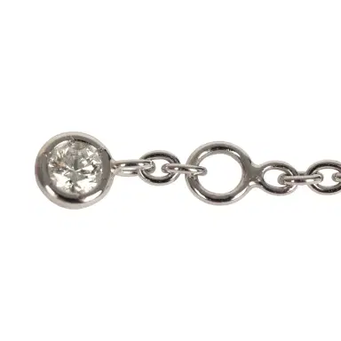 HERMÈS Hermes Finesse Bracelet ST 18K White Gold Hardware & Diamonds | Thumbnail 3 HERMÈS Hermes Finesse Bracelet ST 18K White Gold Hardware & Diamonds | Thumbnail 3