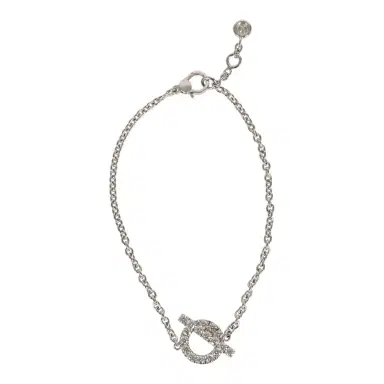 HERMÈS Hermes Finesse Bracelet ST 18K White Gold Hardware & Diamonds | Thumbnail 1 HERMÈS Hermes Finesse Bracelet ST 18K White Gold Hardware & Diamonds | Thumbnail 1