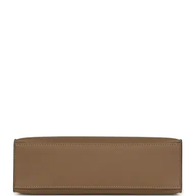 HERMÈS Hermes Special Order (HSS) Kelly Pochette Beige De Weimar and Biscuit Swift Permabrass Hardware | Thumbnail 6 HERMÈS Hermes Special Order (HSS) Kelly Pochette Beige De Weimar and Biscuit Swift Permabrass Hardware | Thumbnail 6
