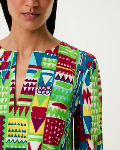 Emporio Sirenuse Giada Caftan in Afrika Print | Thumbnail 2 Emporio Sirenuse Giada Caftan in Afrika Print | Thumbnail 2