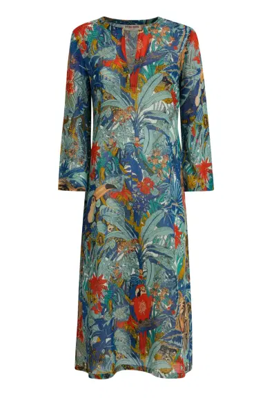 Emporio Sirenuse Giada Caftan in Jungle Print | Thumbnail 6 Emporio Sirenuse Giada Caftan in Jungle Print | Thumbnail 6