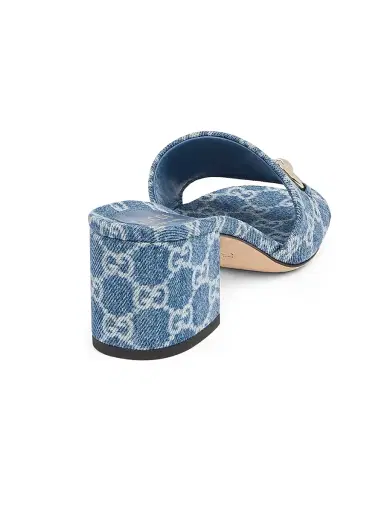 Gucci Women's Siaga 55MM GG Canvas Sandals | Thumbnail 3 Gucci Women's Siaga 55MM GG Canvas Sandals | Thumbnail 3